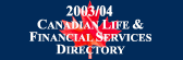 Life and Financial Services Directory 		2003
